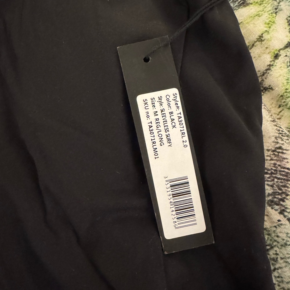 Ta3 Surfy Sleeveless Suit Black NWT size M regular - Picture 6 of 10